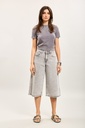 Bermuda / short en jeans - gris
