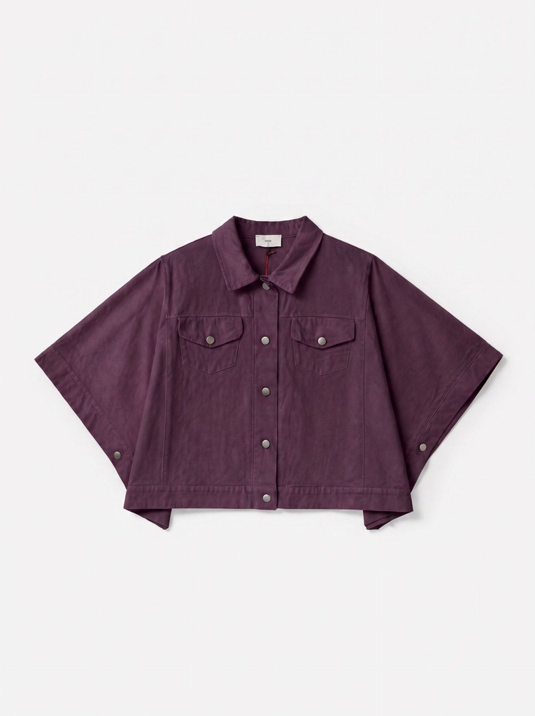 Veste courte manches cape - Acai