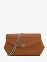 LeGustave Pochette Naturel - mini sac a main marron cuir femme