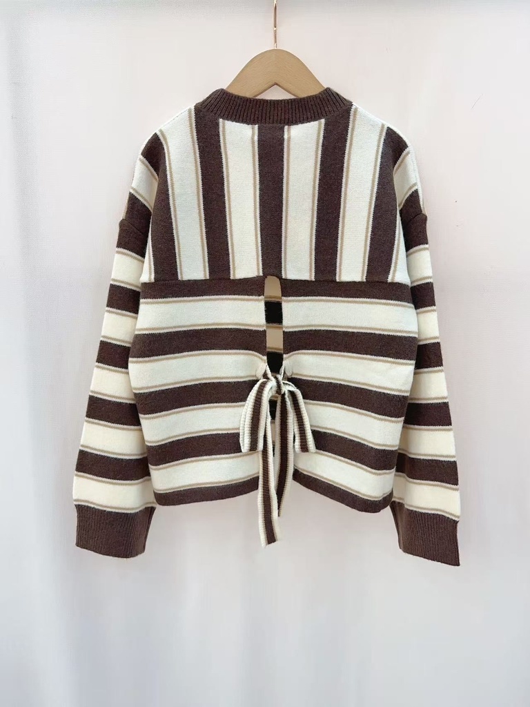 Pull - Choco/beige