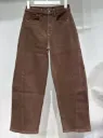 Jeans coupe ballon - Marron