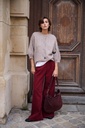 Gilet manches 3/4 - Taupe