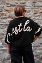 Sweat-shirt en coton - Black