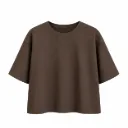 T-shirt ultra doux - Joy - choco