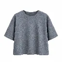 T-shirt ultra doux - Joy - anthracite