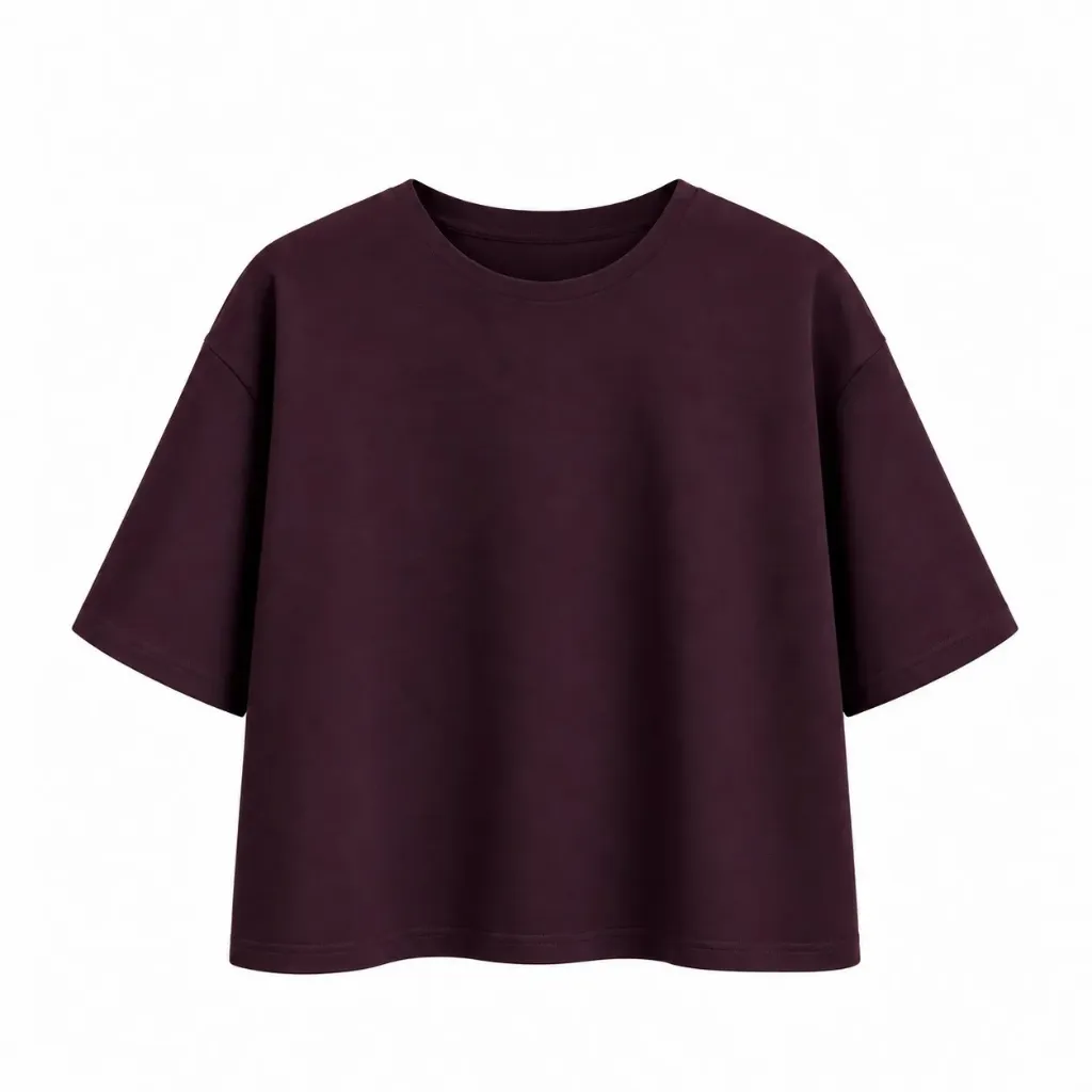 T-shirt ultra doux - Joy - prune