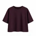 T-shirt ultra doux - Joy - prune