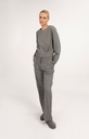 Pantalon souple, coupe large - YAYA - Medium Grey Melange