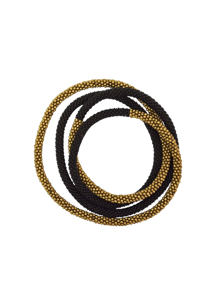 Sautoir Stardust - Kharmari - Hybride - 002 - Noir