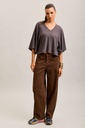 Jeans ballon - Marron