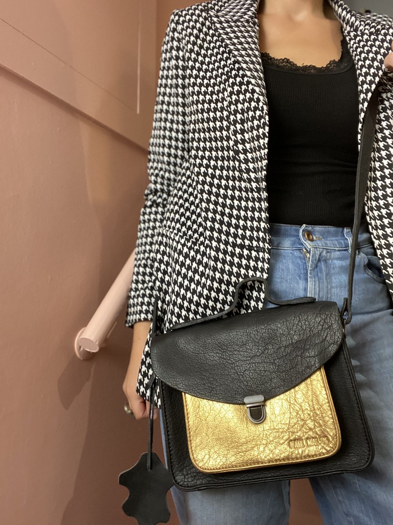 Sac - Paul Marius  - Mademoiselle George - Noir/Doré