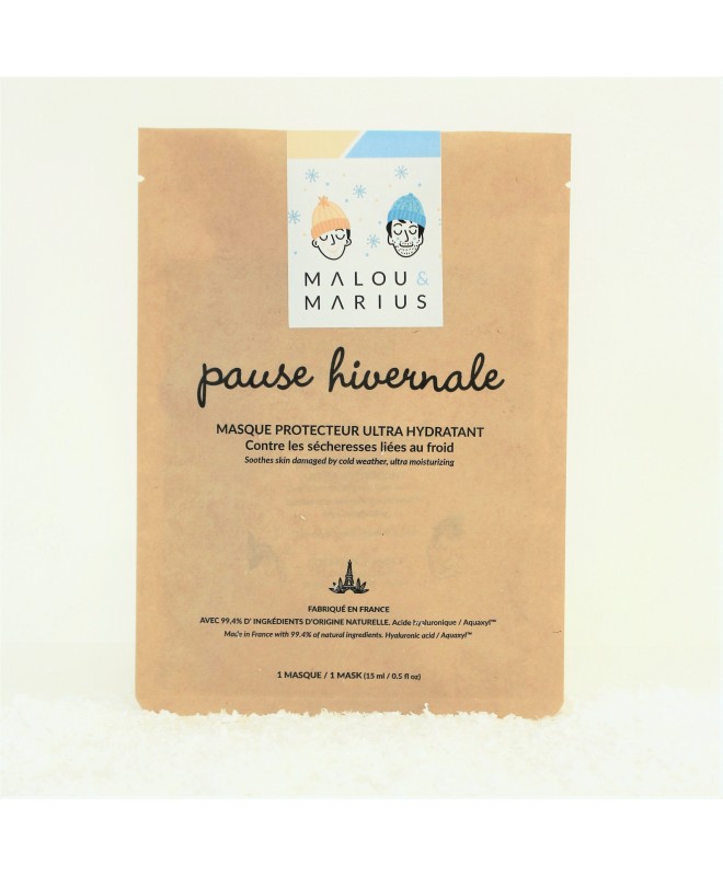 [037M] Malou & Marius - Masque Pause hivernale : ultra hydratant. NEW POCHETTE