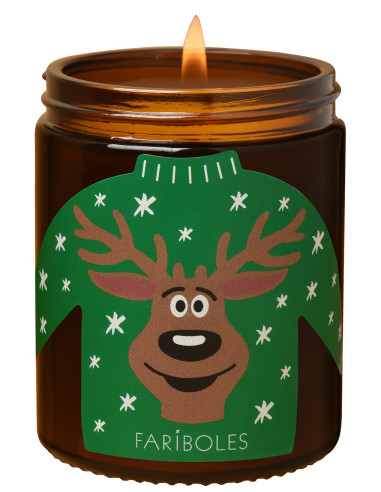 Bougie - Pull de Noël Vert - 140gr