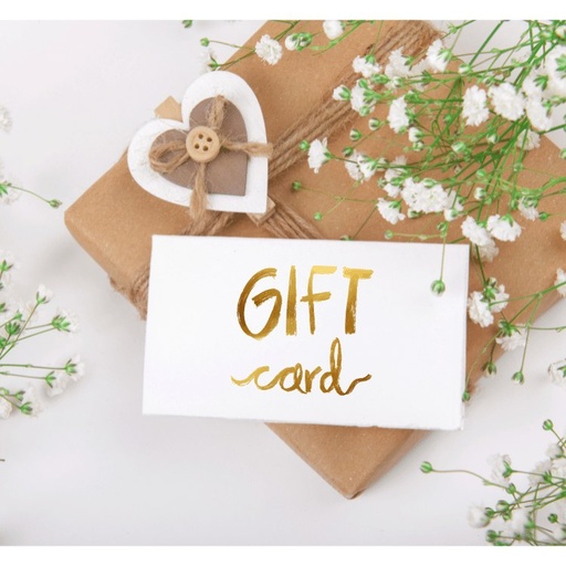 Carte cadeau virtuelle
