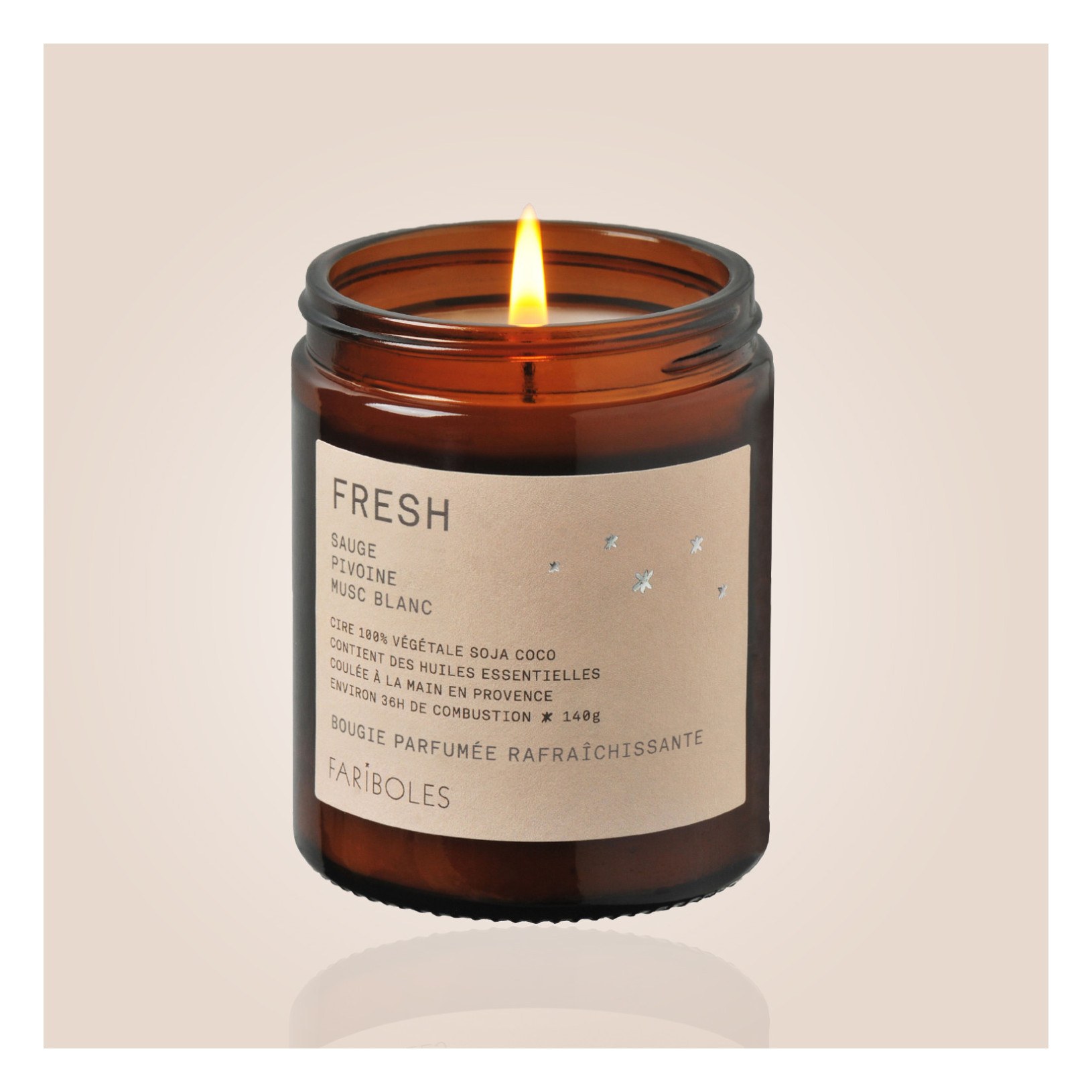Bougie - FARIBOLES - Fresh 140g