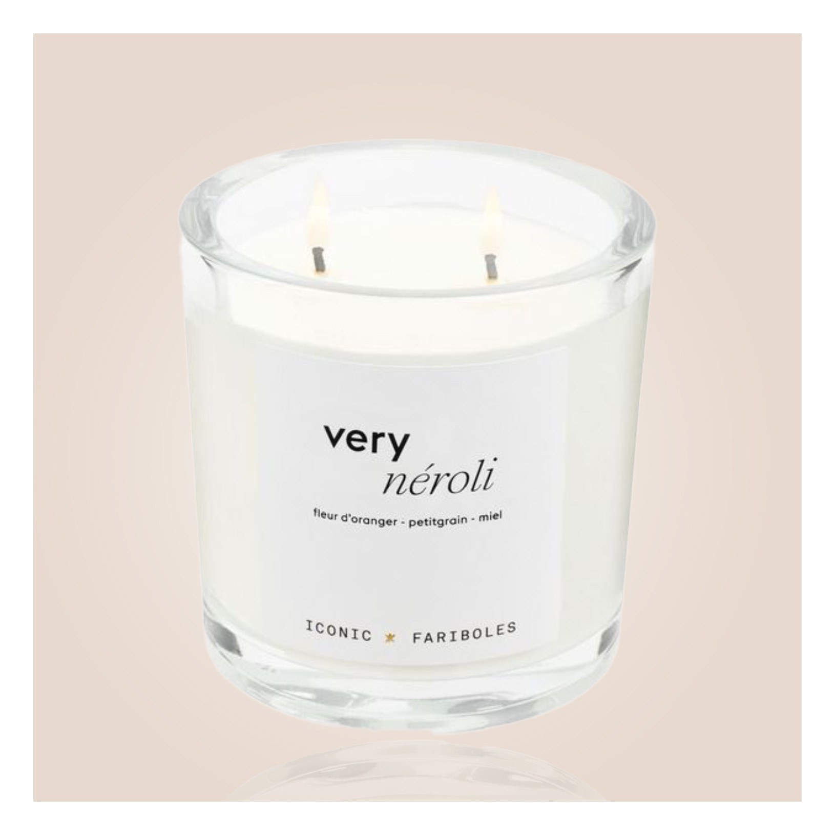 Bougie Iconic FARIBOLES - Very neroli 320g