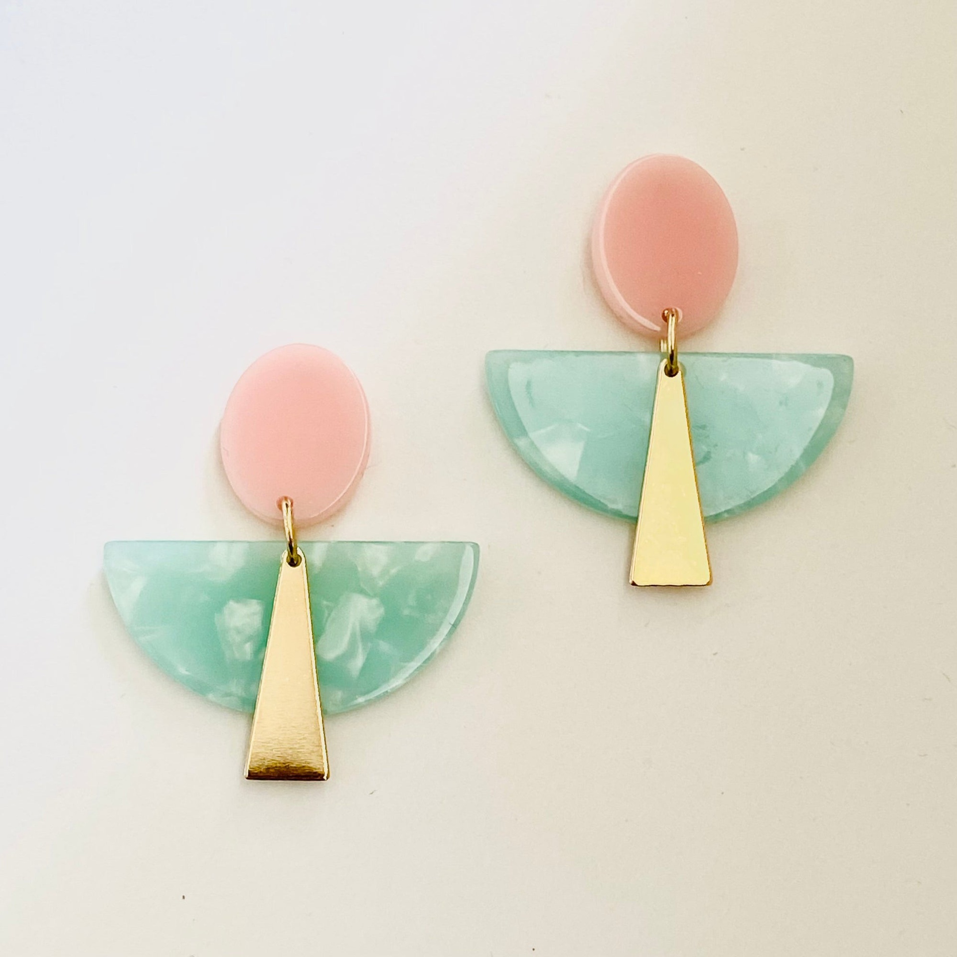 Boucles d’oreilles plaqué or - NAO - BB353