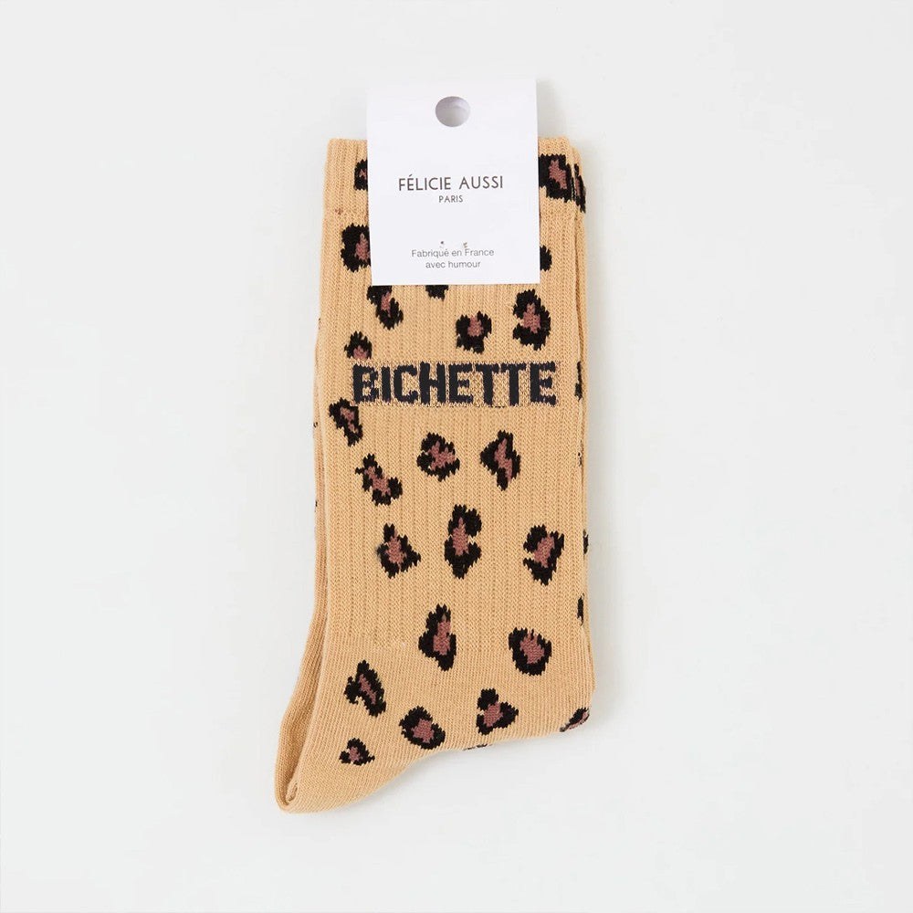 Chaussettes - Félicie Aussi - Bichette paillettes noir 36/40