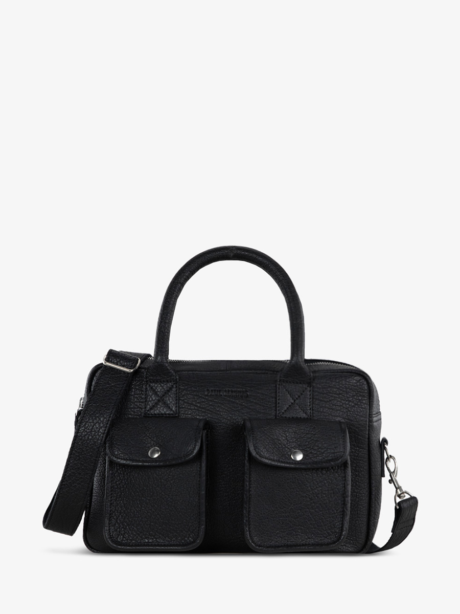 Sac à main en cuir - Paul Marius - Le Dandy S - Noir