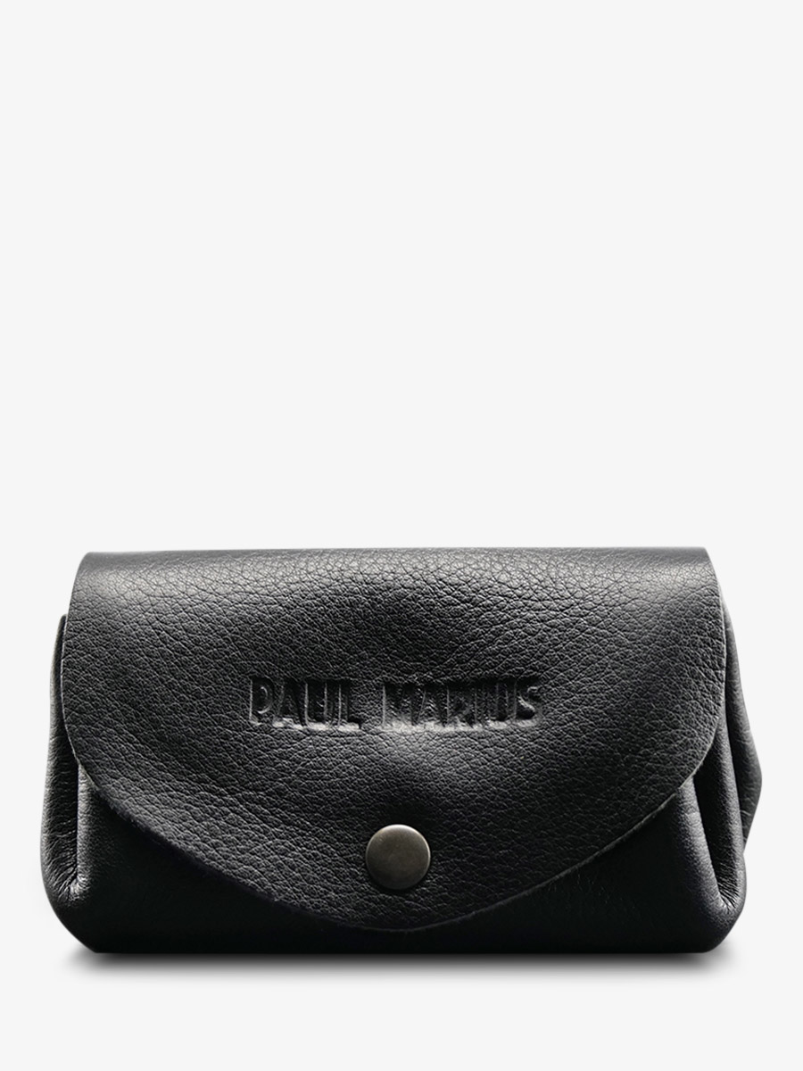 Pochette cuir femme - Paul Marius - LeGustave M - Noir