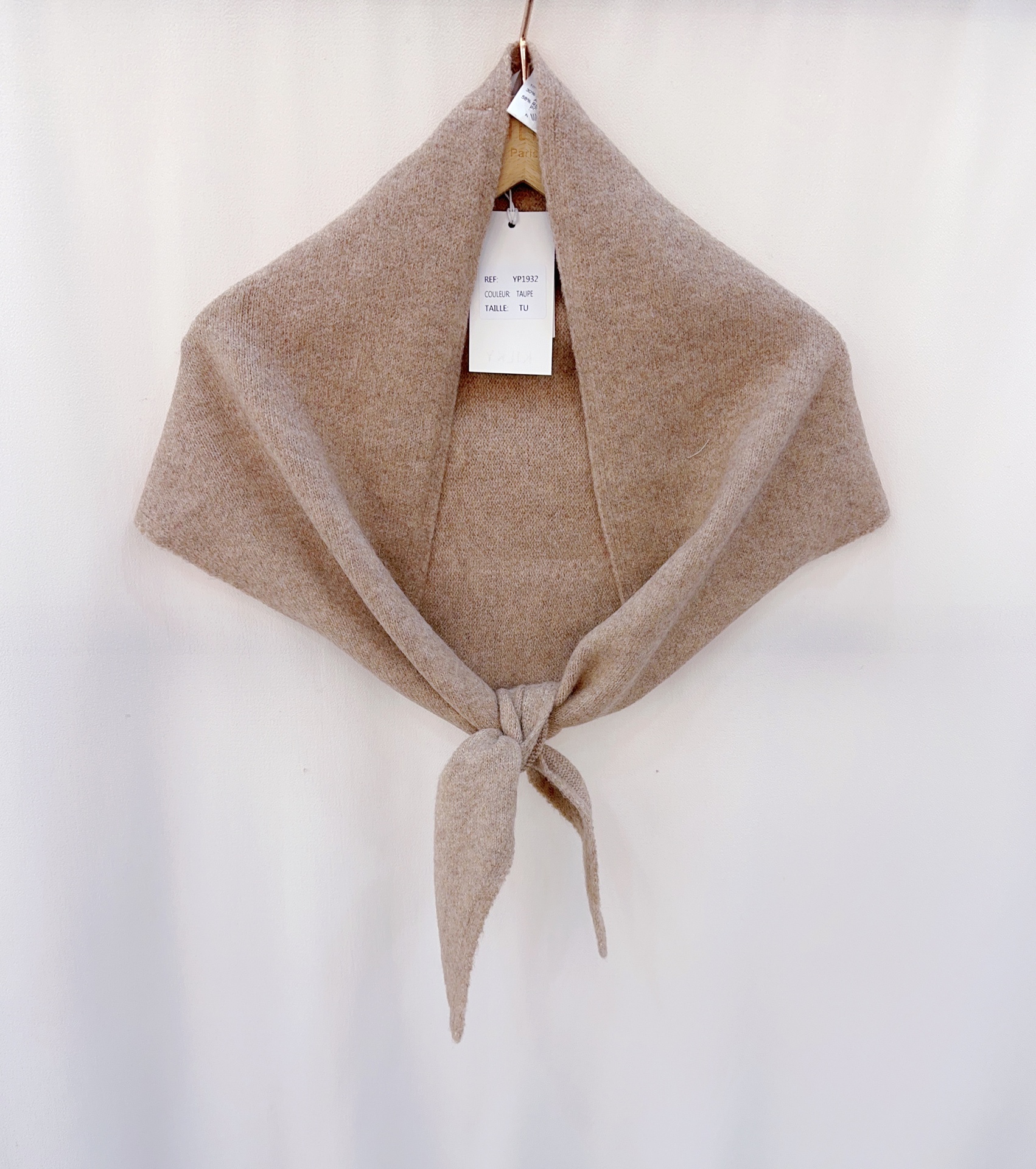 Foulard - Uni - Taupe