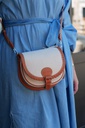 Petit sac bandoulière femme - Paul Marius - LeBobo - Escapade - Toile Beige