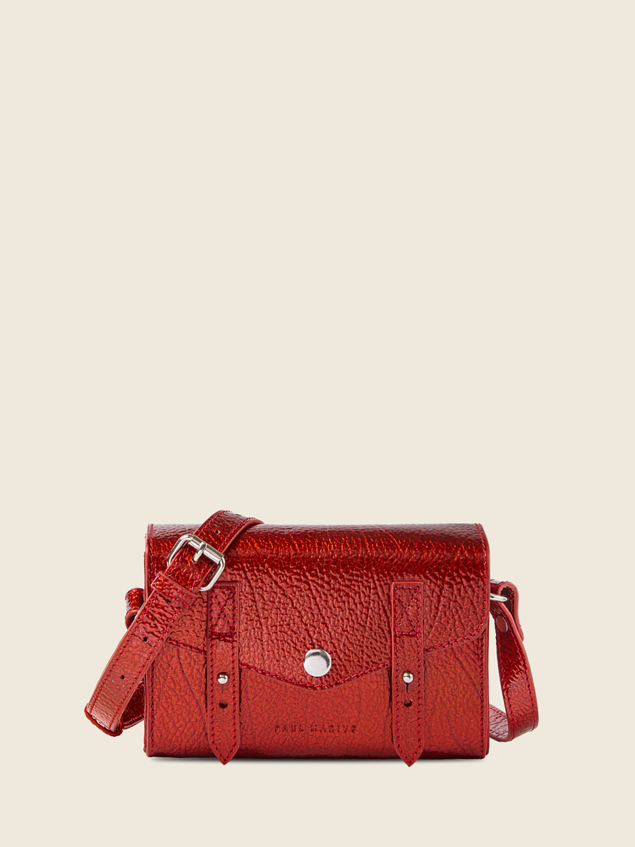 Sac à bandoulière en cuir - Paul Marius - Le mini Indispensable - Star Flamme