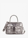 Sac cours multipoches cuir cuivré pour femme LeDandy S - Acier