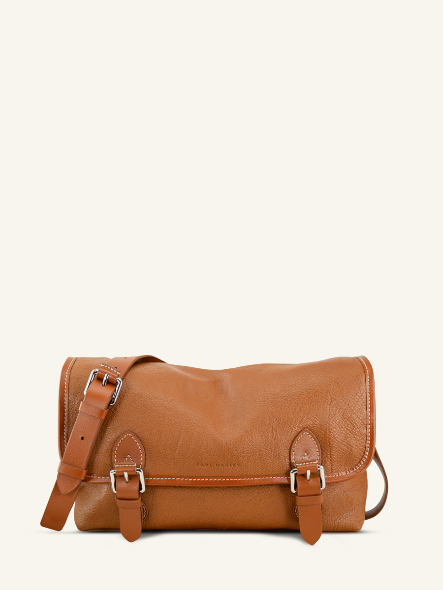 Sac bandoulière en cuir femme - Paul Marius - Loulou - Fauve