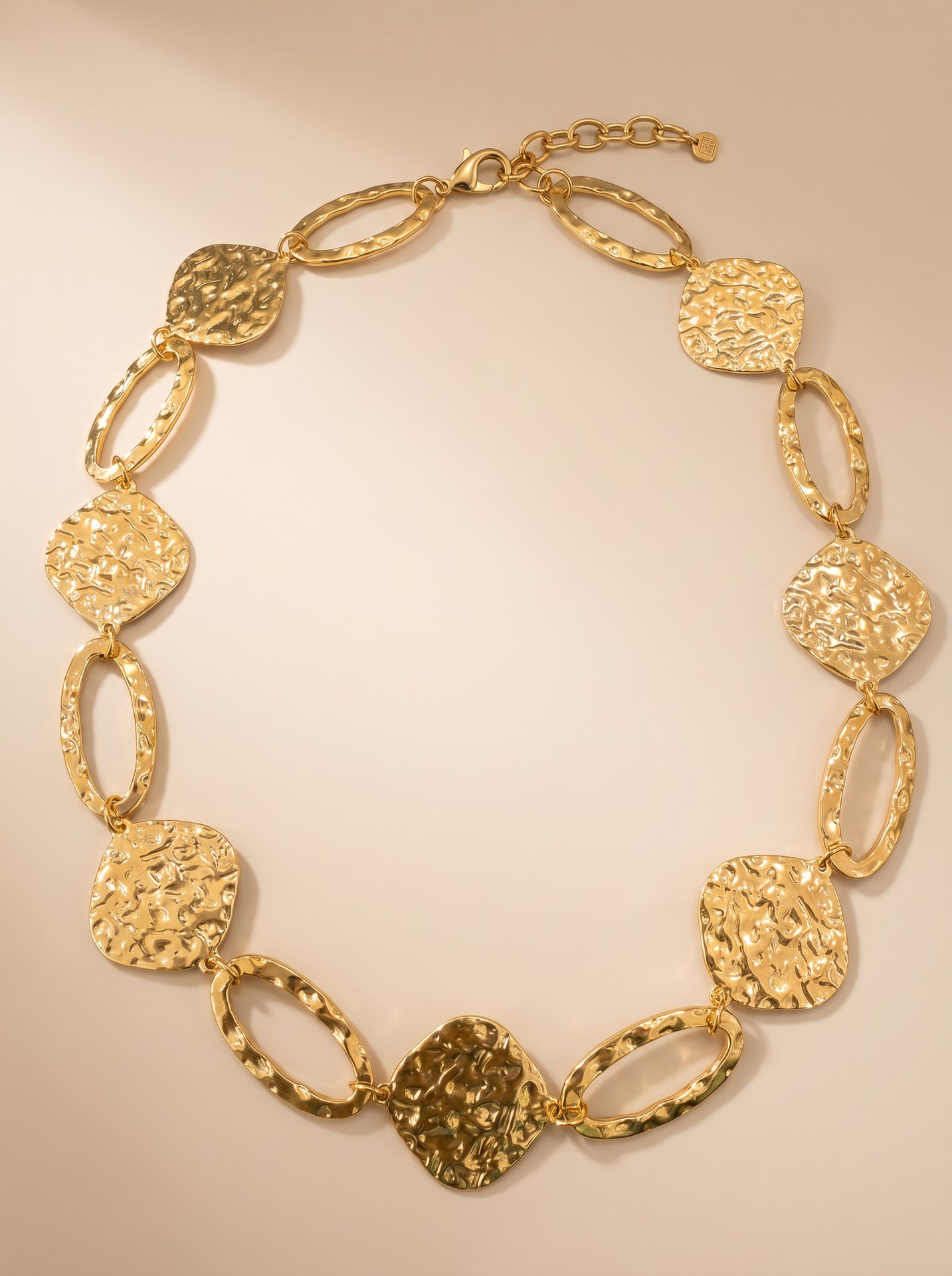 Collier en acier - Eclat - Doré