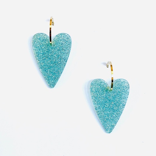 Boucles Lucette bleue