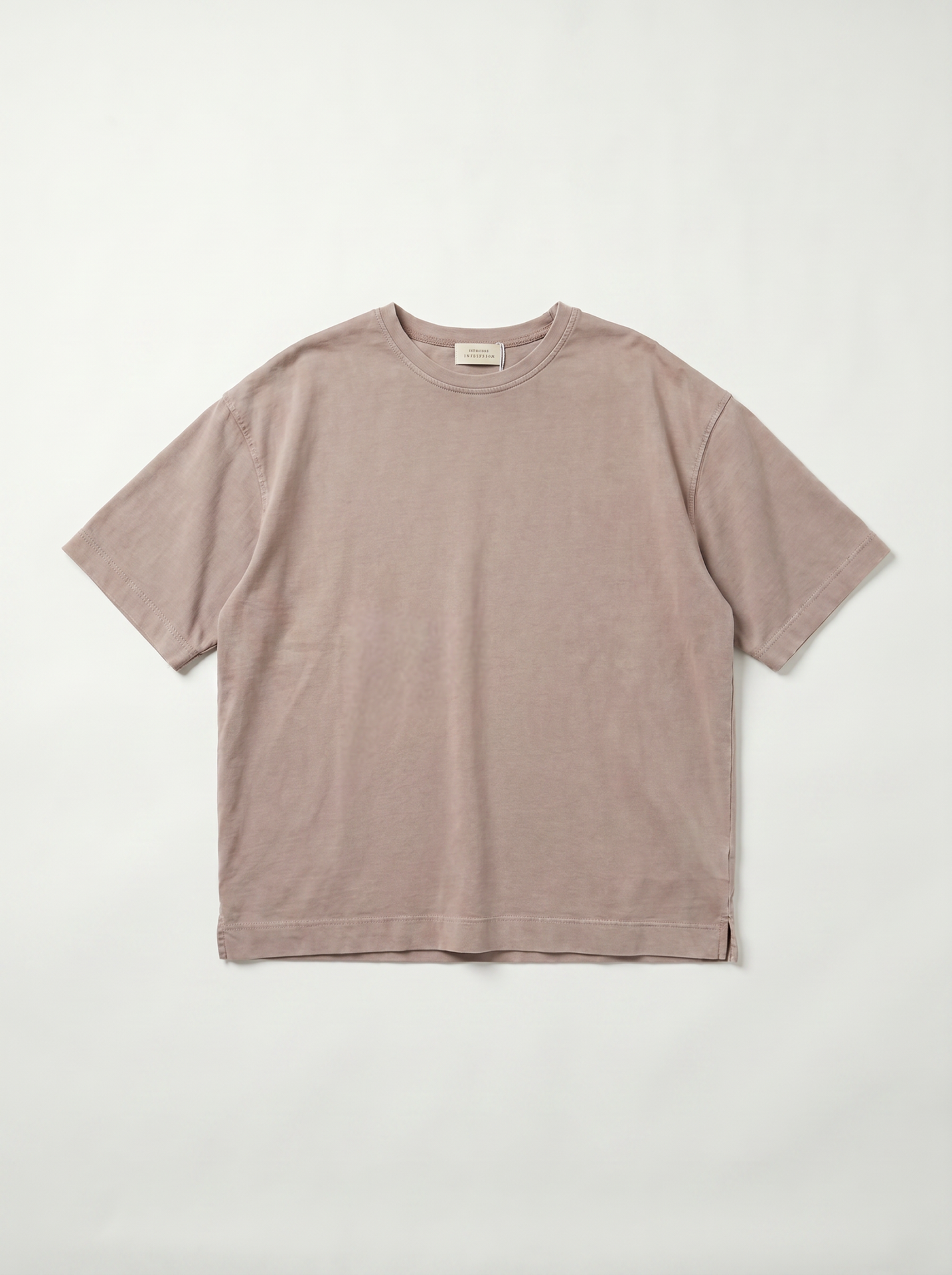 T-shirt oversize délavé - Beige sable