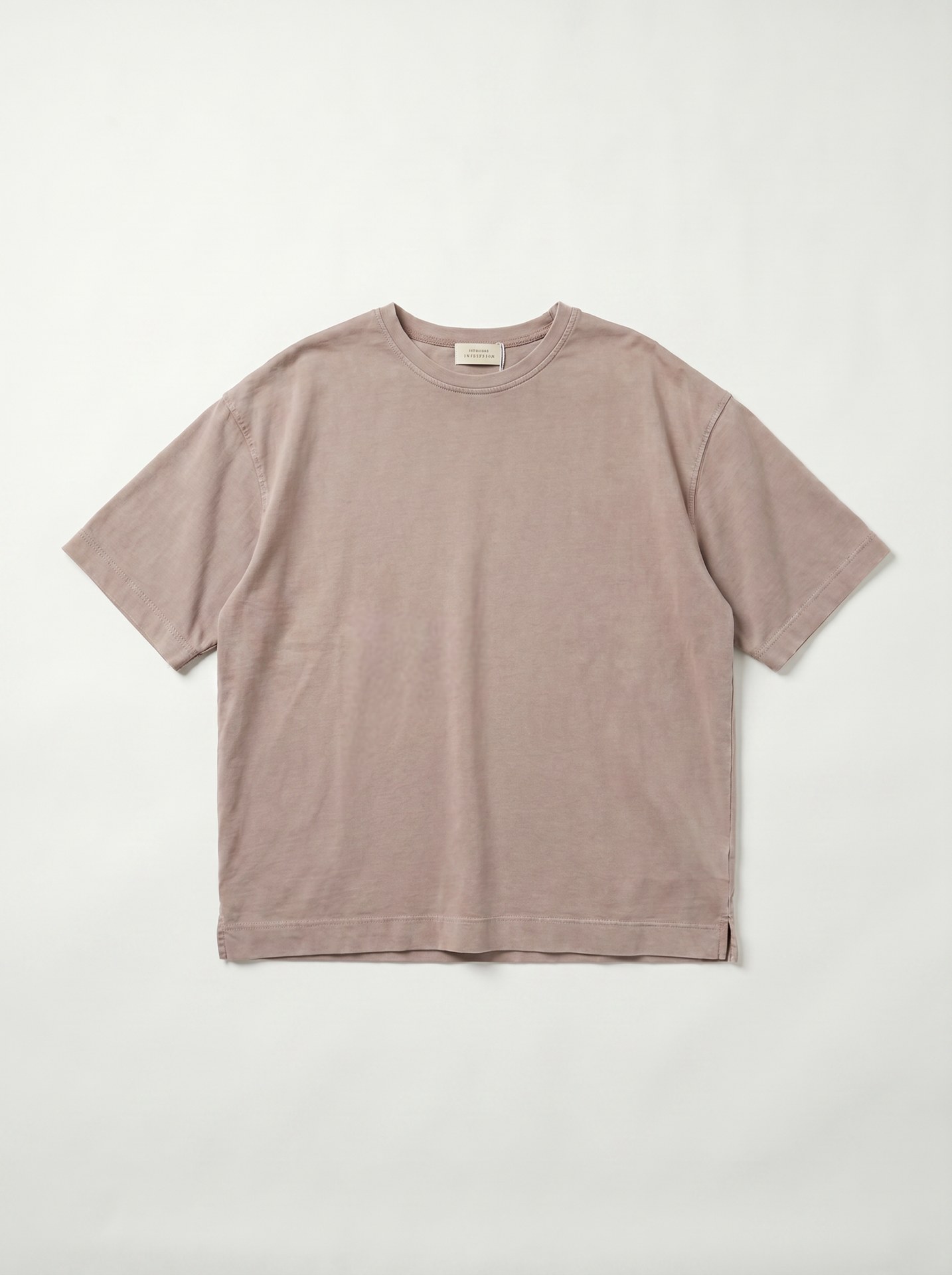 T-shirt oversize délavé - Beige sable