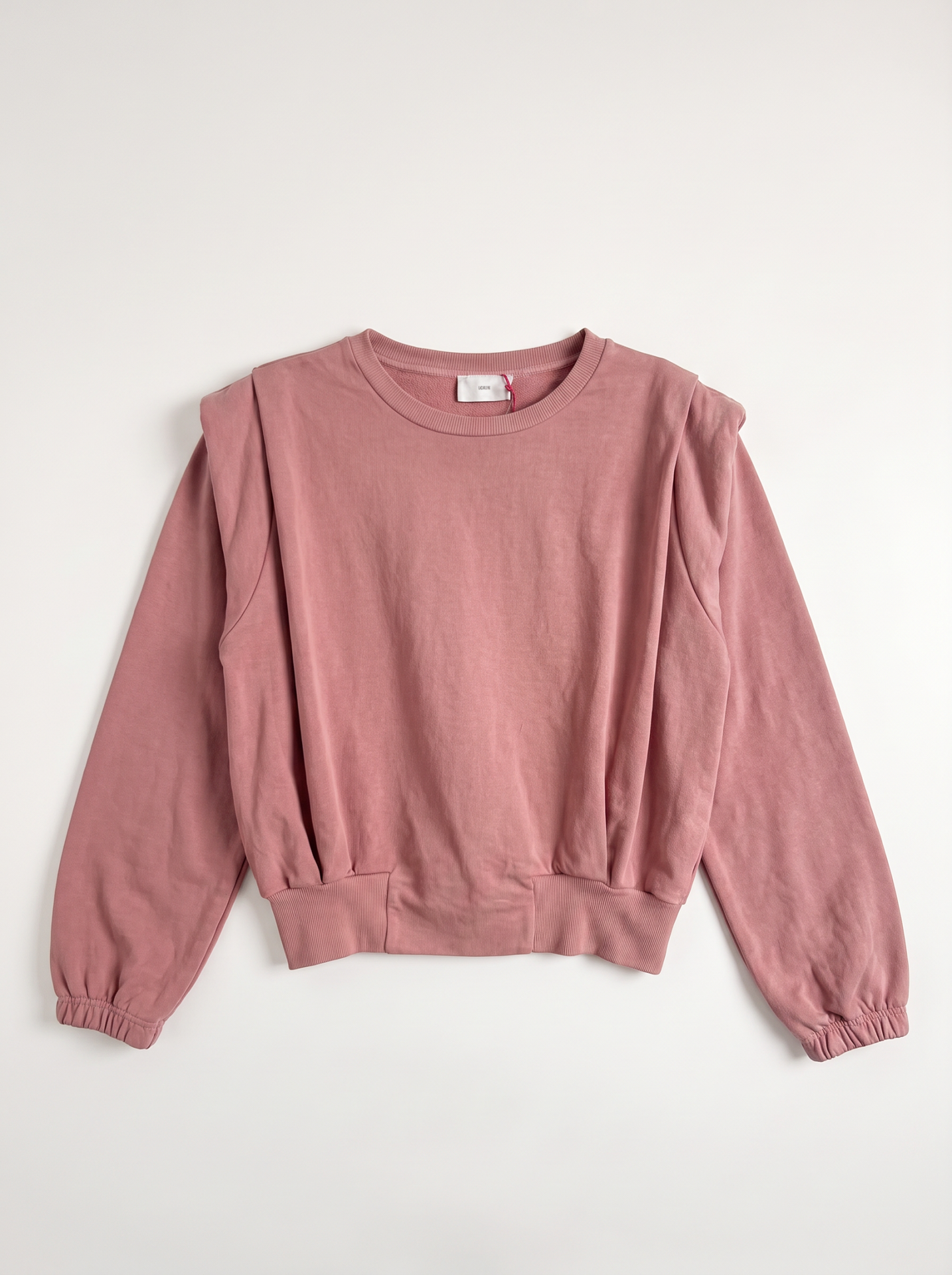 Sweat à pinces épaulettes - Chêne