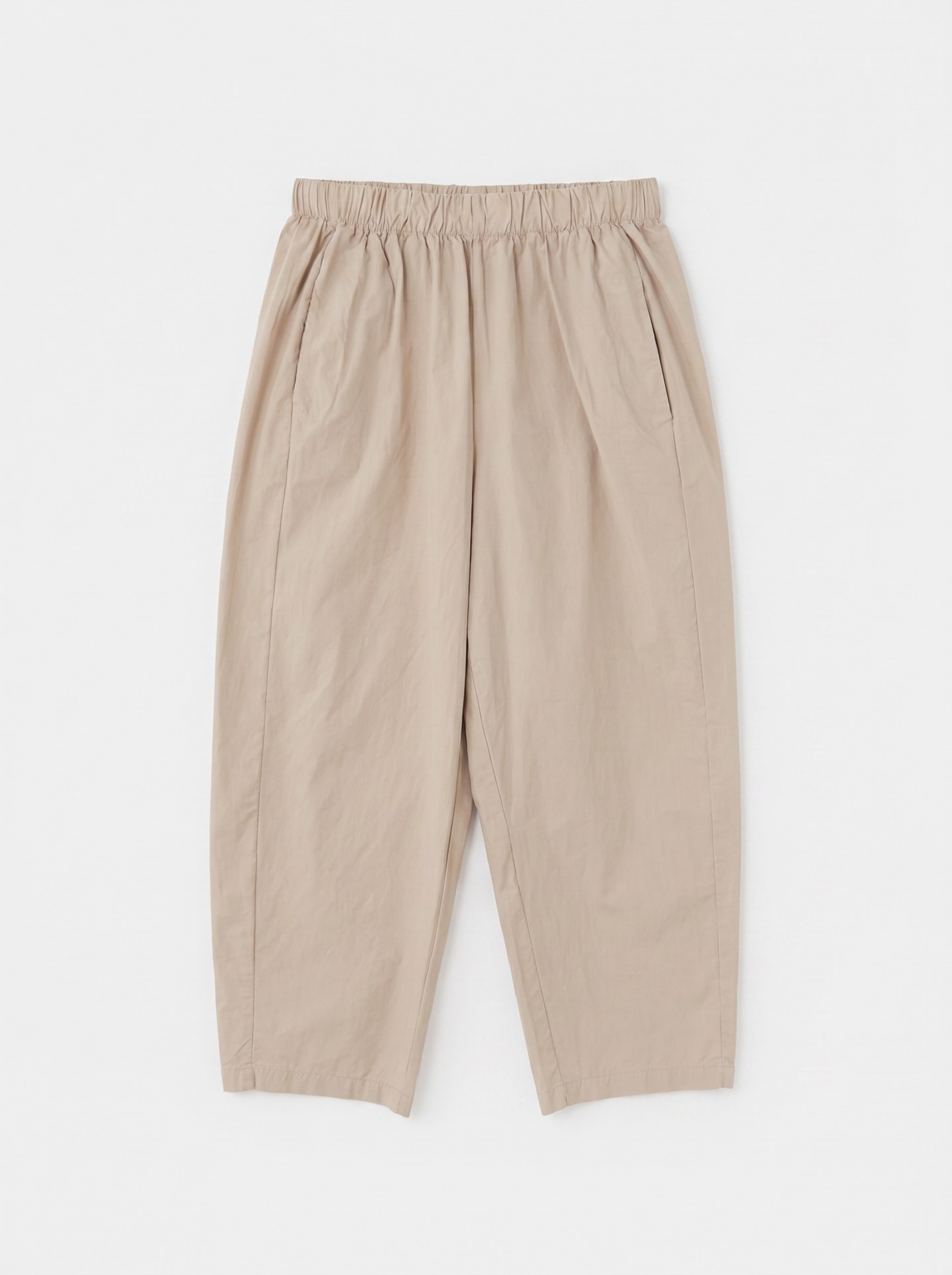 Pantalon cocon popeline - Cachemire