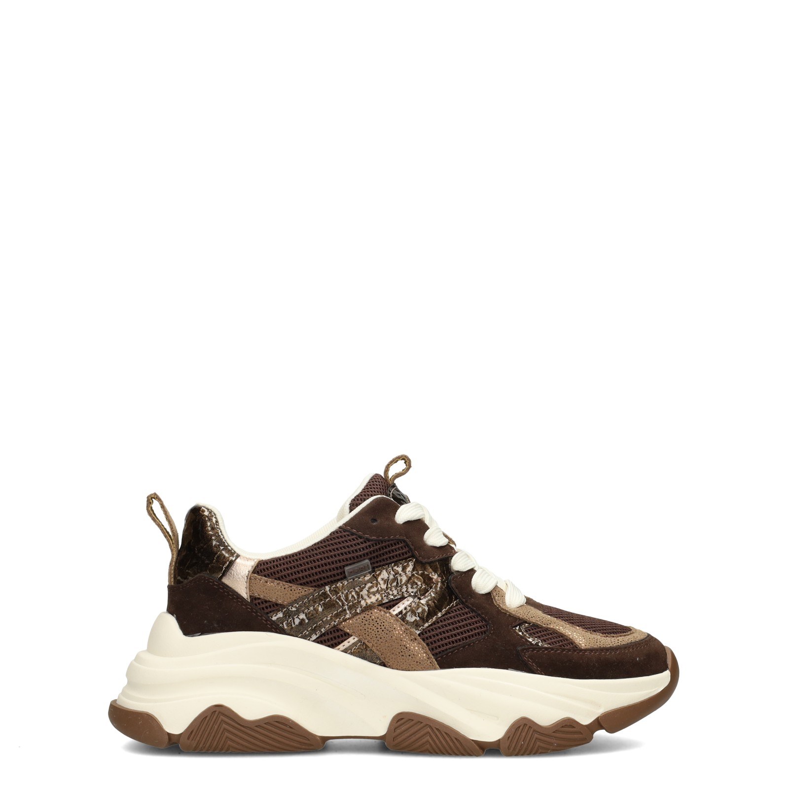 Basket femmes - POSH - Gigi - Chocolat