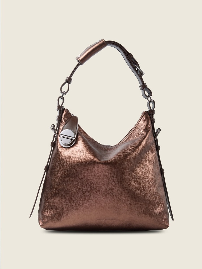 Sac Hobo en cuir cuivré - Elliott Hobo