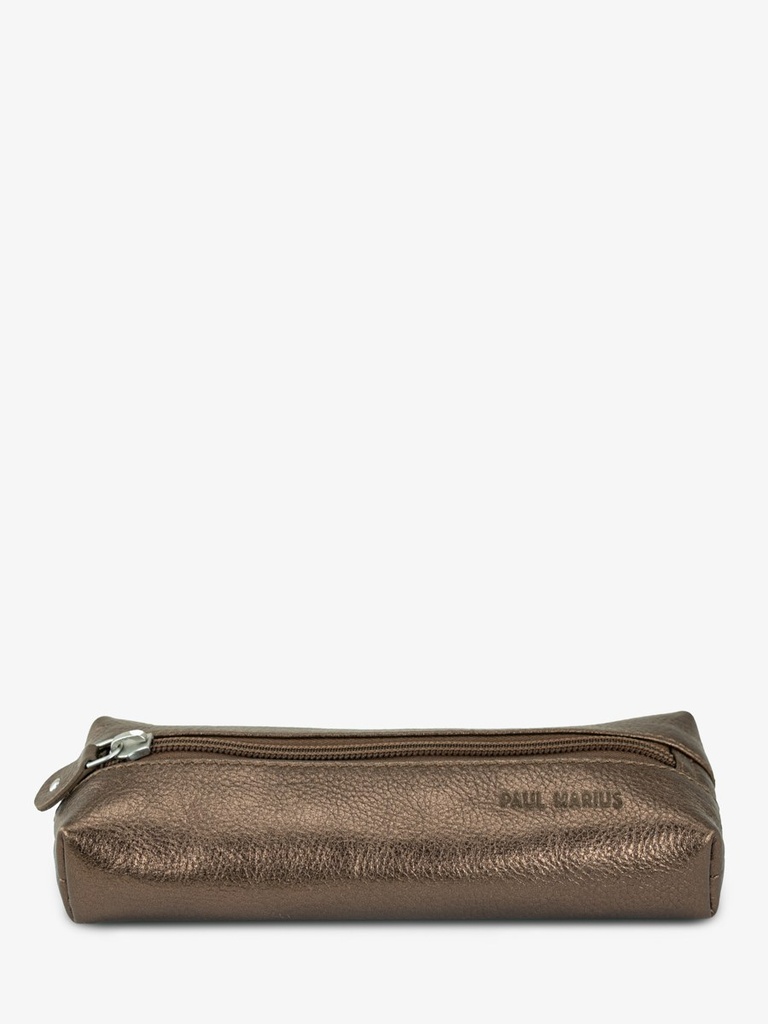 LePlumier Cuivré - trousse stylo écolier cuivré