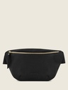 LaBanane Noir Charbon - sac banane en cuir noir