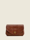 LeGustave 1960 Ambre - porte-monnaie en cuir marron pour femme