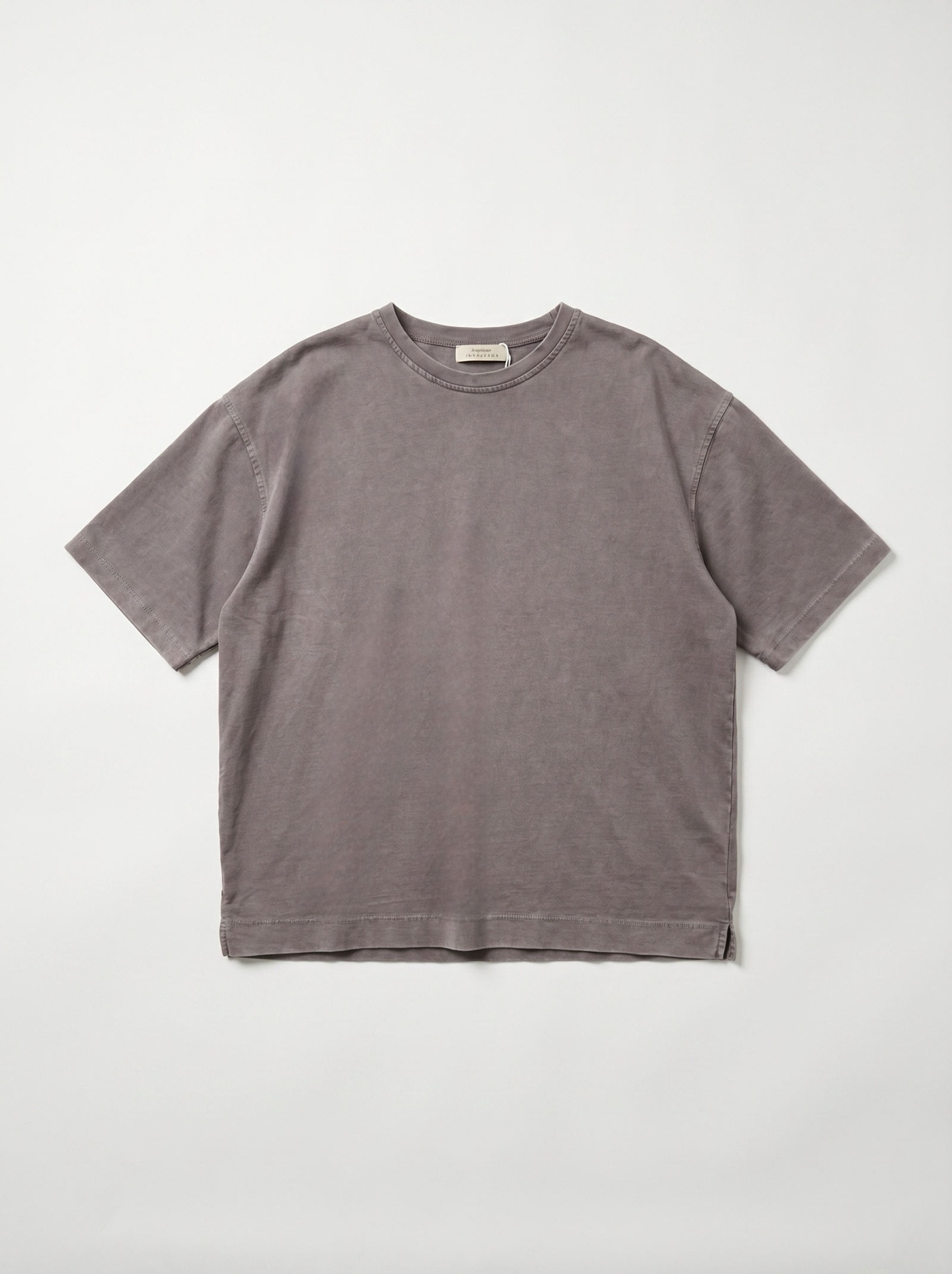 T-shirt oversize délavé - Chocolate