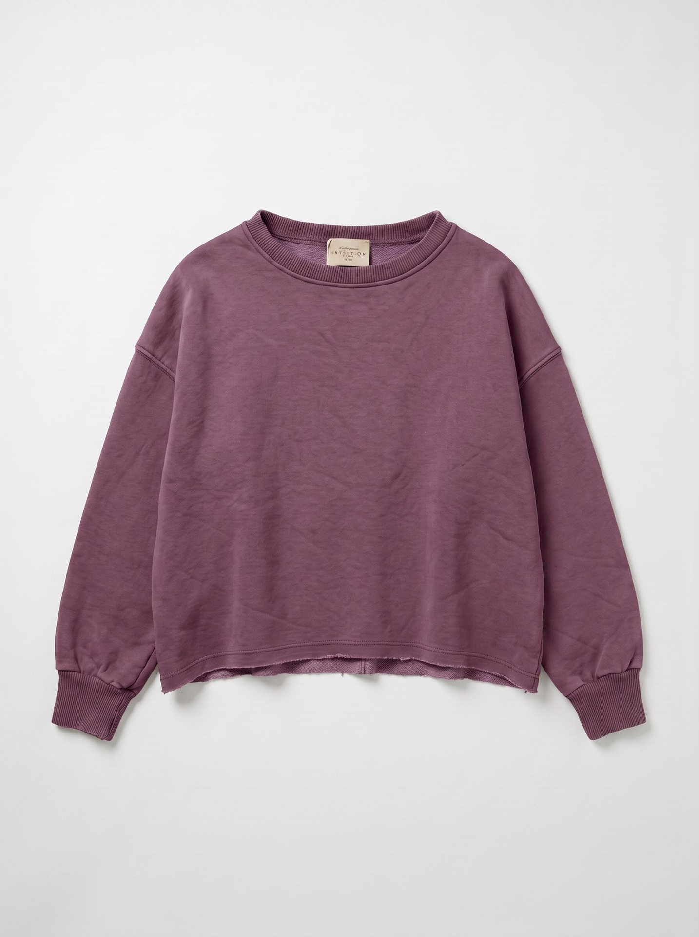 Sweat en coton délavé - Acai