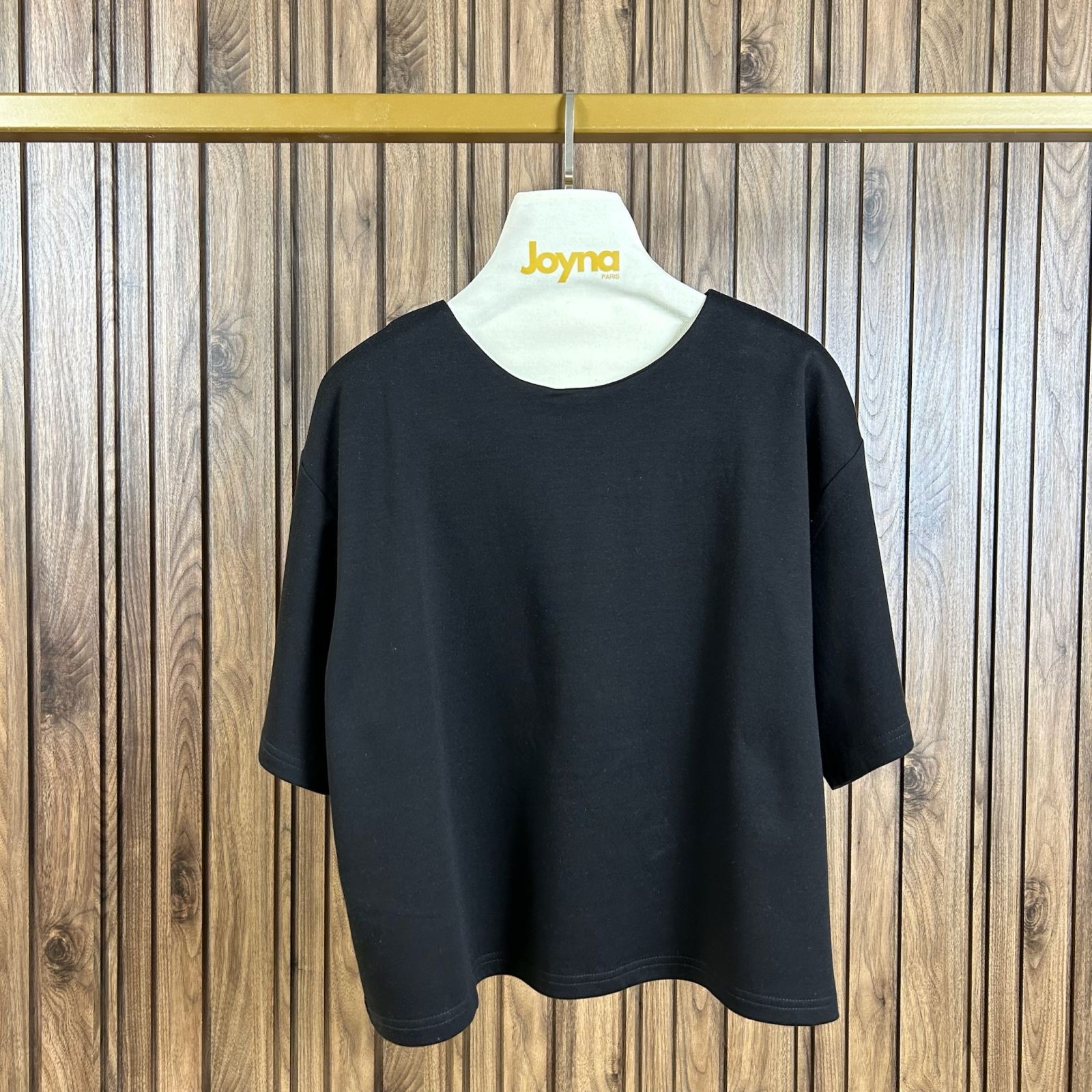T-shirt ultra doux - Joy - noir