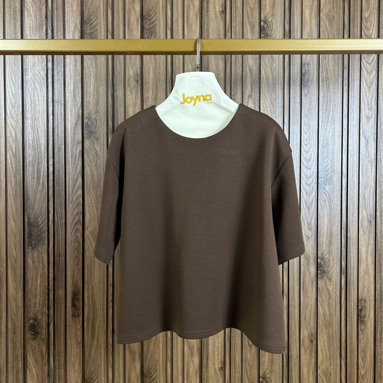 T-shirt ultra doux - Joy - choco