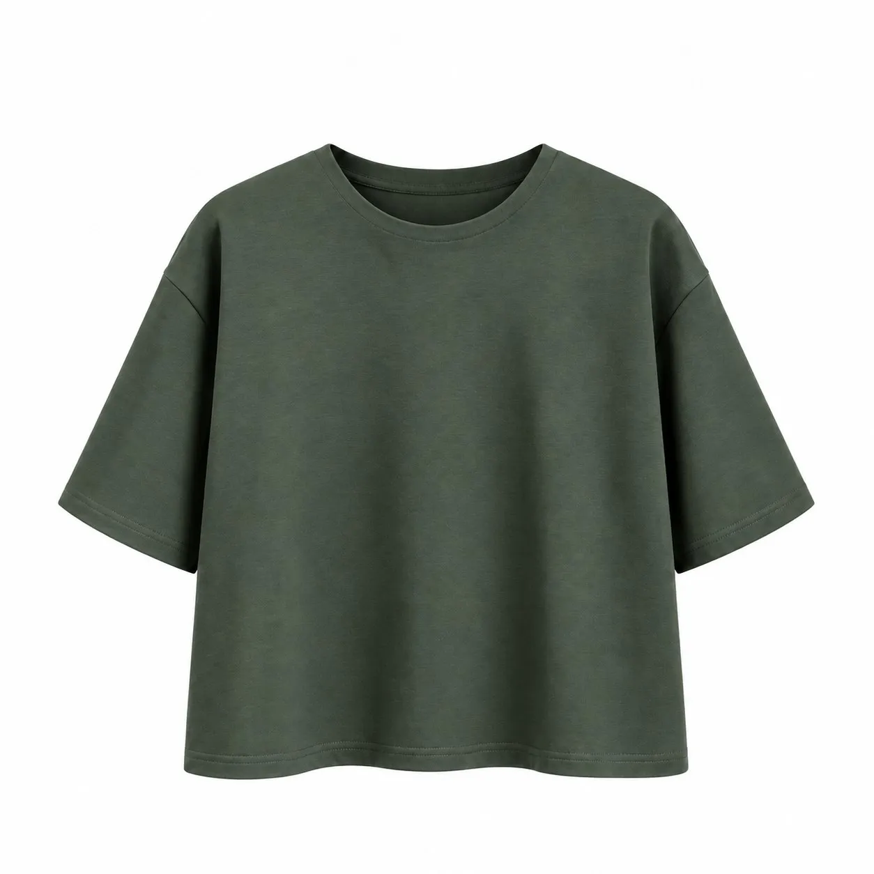T-shirt ultra doux - Joy - kaki