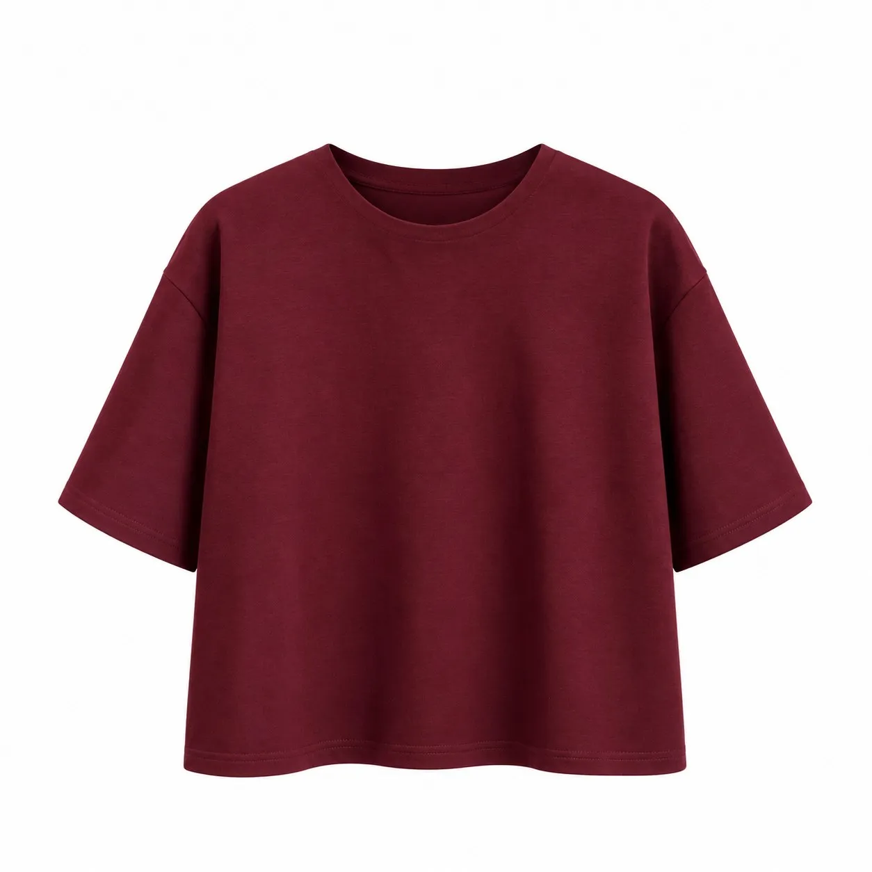 T-shirt ultra doux - Joy - bordeaux