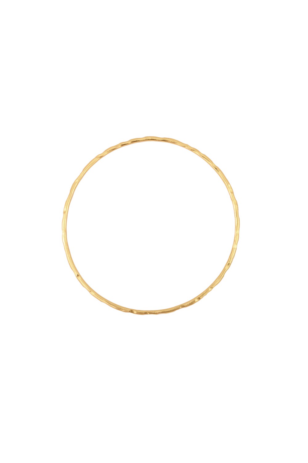 Bracelet jonc martelé - Kharmari - Soleil