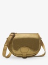Sac bandoulière Paul Marius LeBohémien en cuir métallisé bronze
