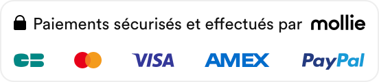Paiements sécurisés par Mollie