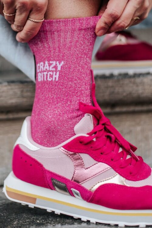 Chaussettes - Félicie Aussi - Crazy Bitch Paillettes - 36/40